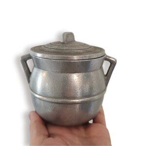 Vintage Pewter Lidded Pot Jar By Wilton RWP Armetale Metalware